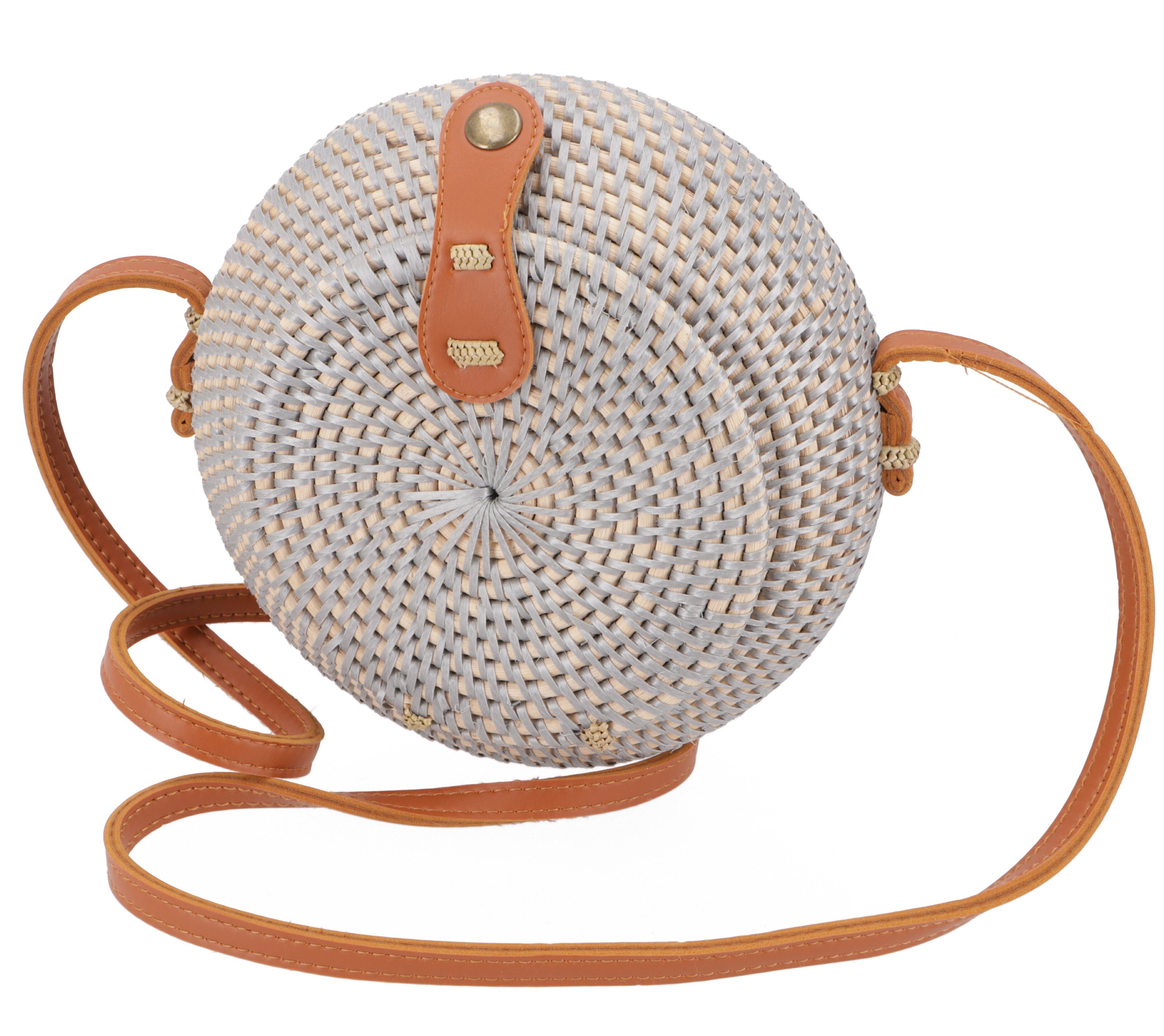Korbtasche Geflochtene Handtasche, Korbtasche,..