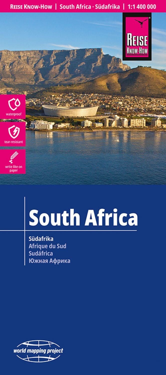 Reise Know-How Landkarte Südafrika, South Africa (1:1.400.000) / diverse