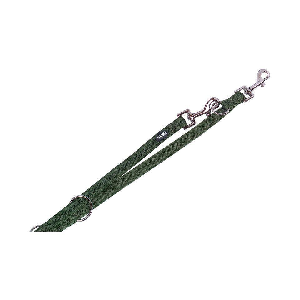 Hundeleine Führleine Soft Grip waldgrün