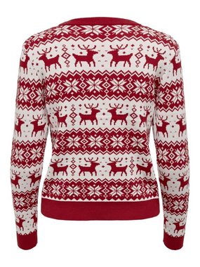 ONLY Weihnachtspullover ONLXMAS COMFY SNOWFLAKE L/S PULLOVER KNT