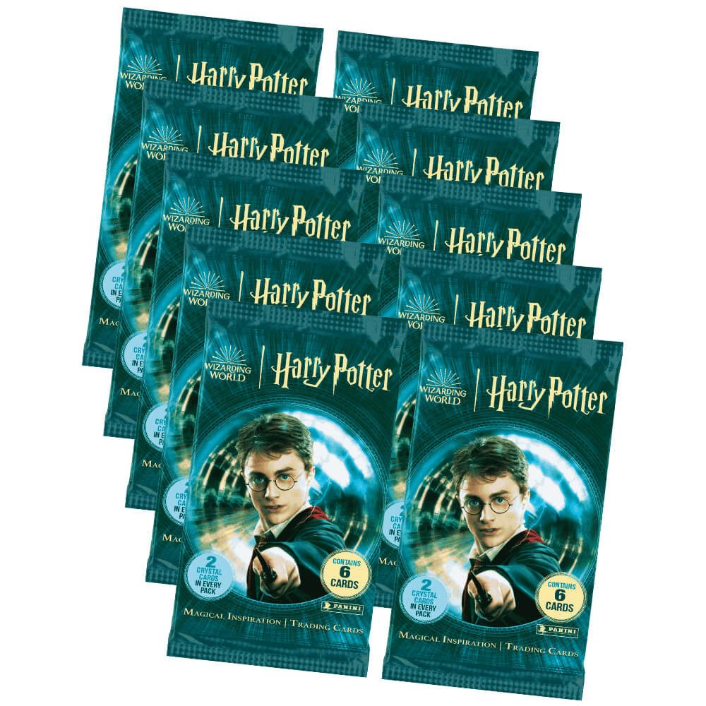 Panini Sammelkarte Harry Potter Karten - Magical Inspiration Trading Cards Карточки, - 10 Booster