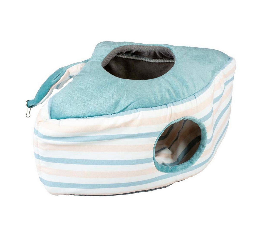 DUVO+ Tierbett Duvoplus Kuschelhöhle Striped Ecke