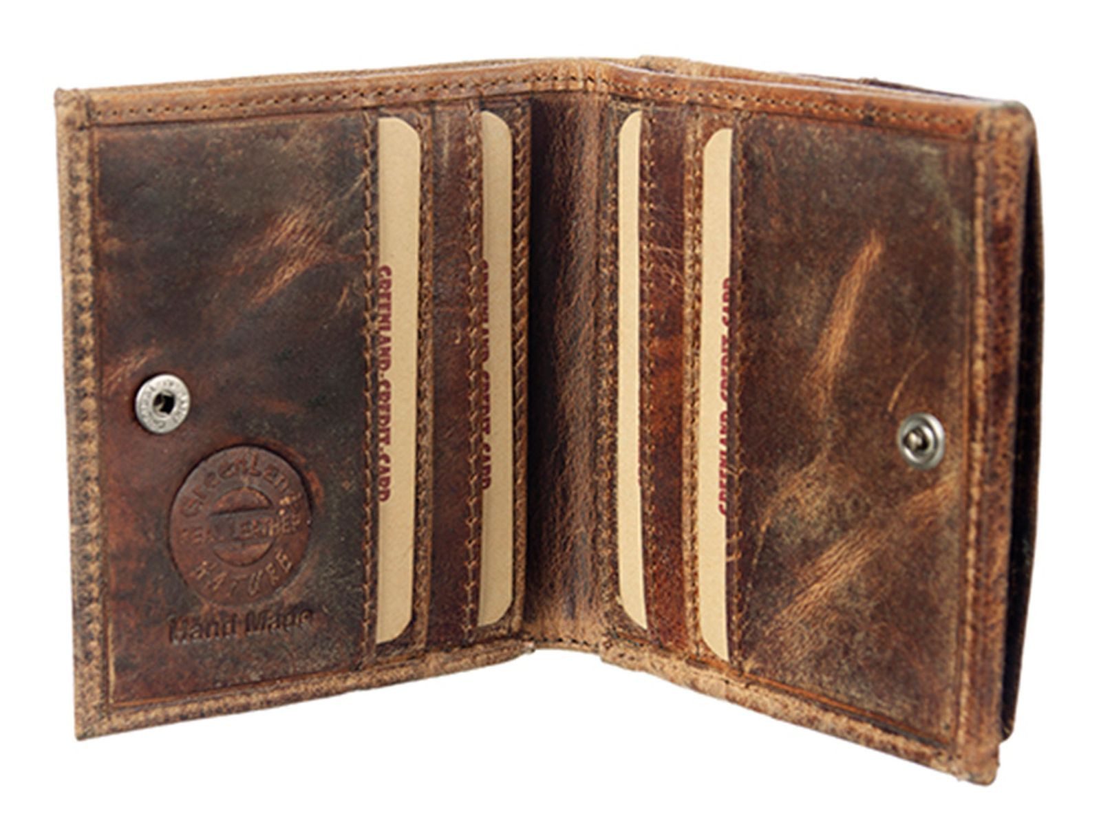 GreenLand Nature Geldbörse Wallet RFID, mit RFID-Blocker Schutz
