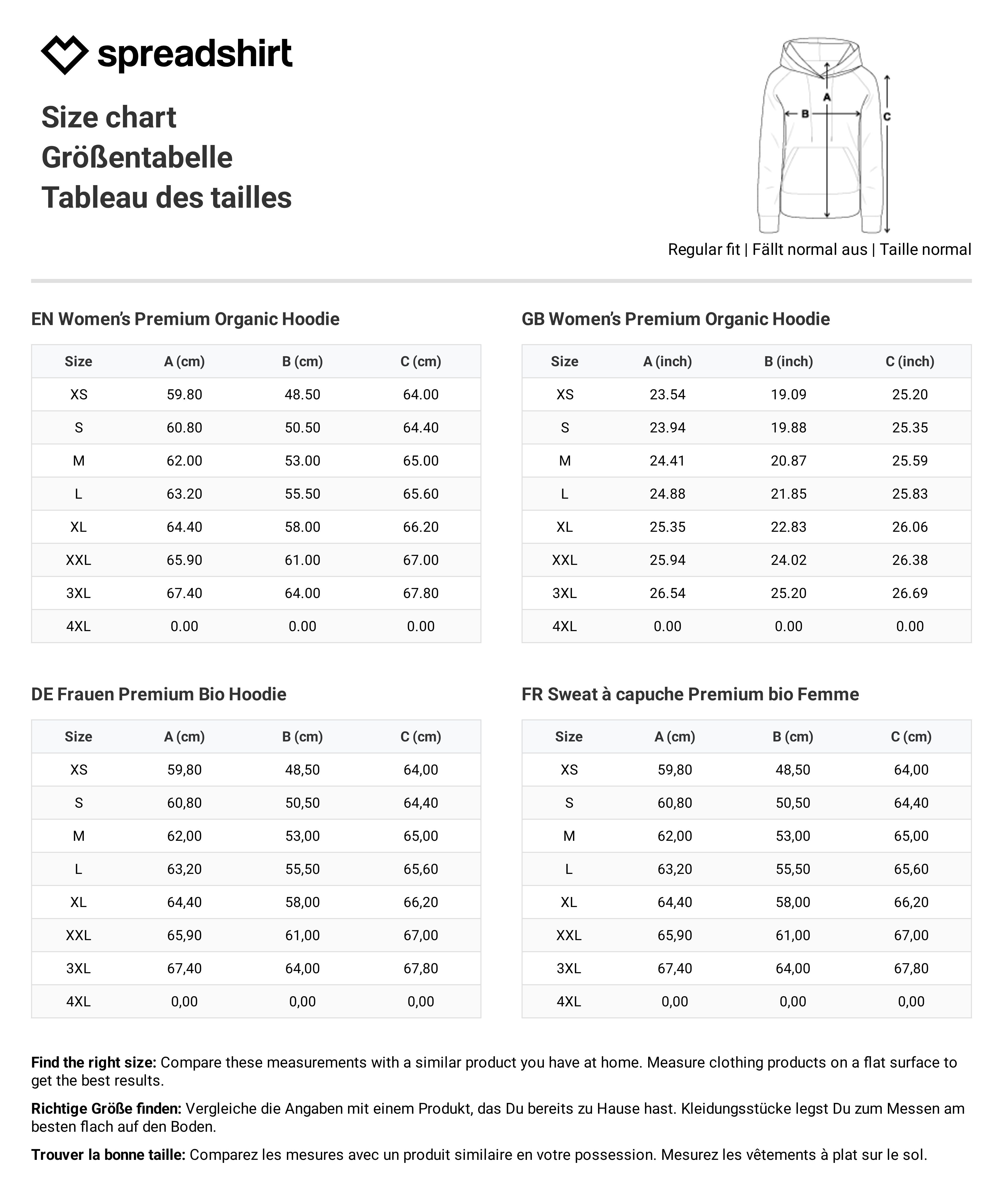 Spreadshirt Hoodie Sesamstraße Elmo Gesicht Stick Damen Premium Hoodie (1-tlg)