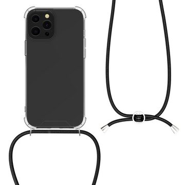 kwmobile Handyhülle Necklace Case für Apple iPhone 13 Pro Max, Hülle Silikon mit Handykette - Band Handyhülle