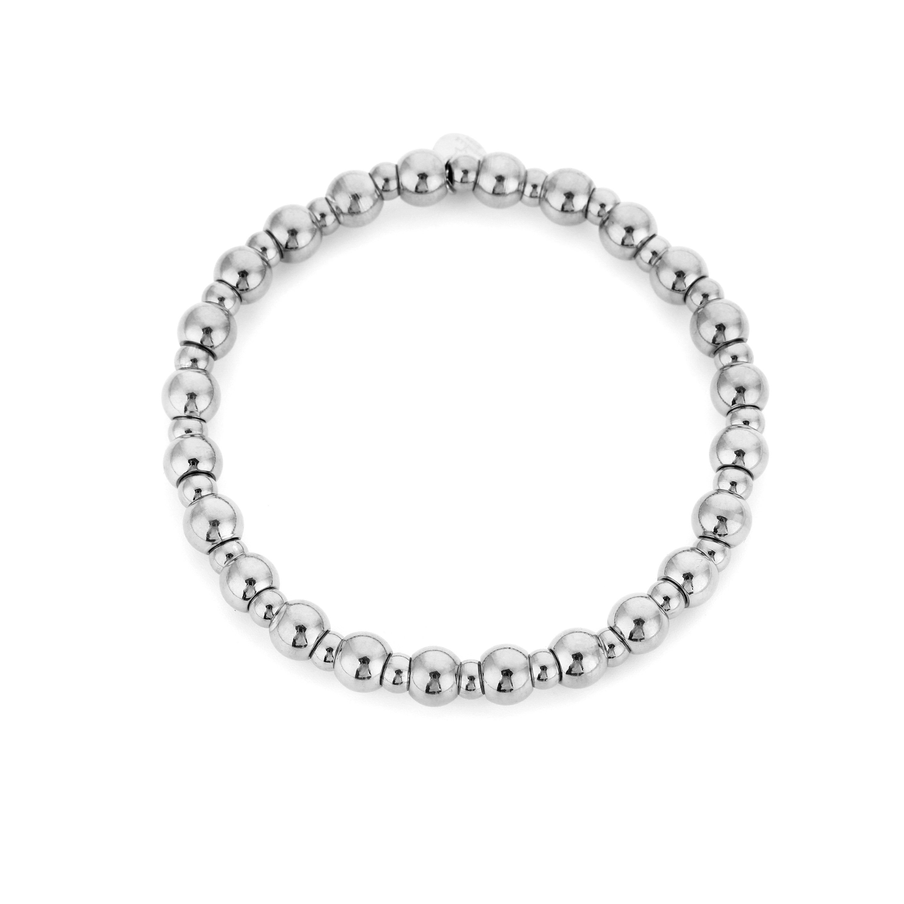 MIRROSI Edelstahlarmband Damen Armband mit Gummizug günstig online kaufen