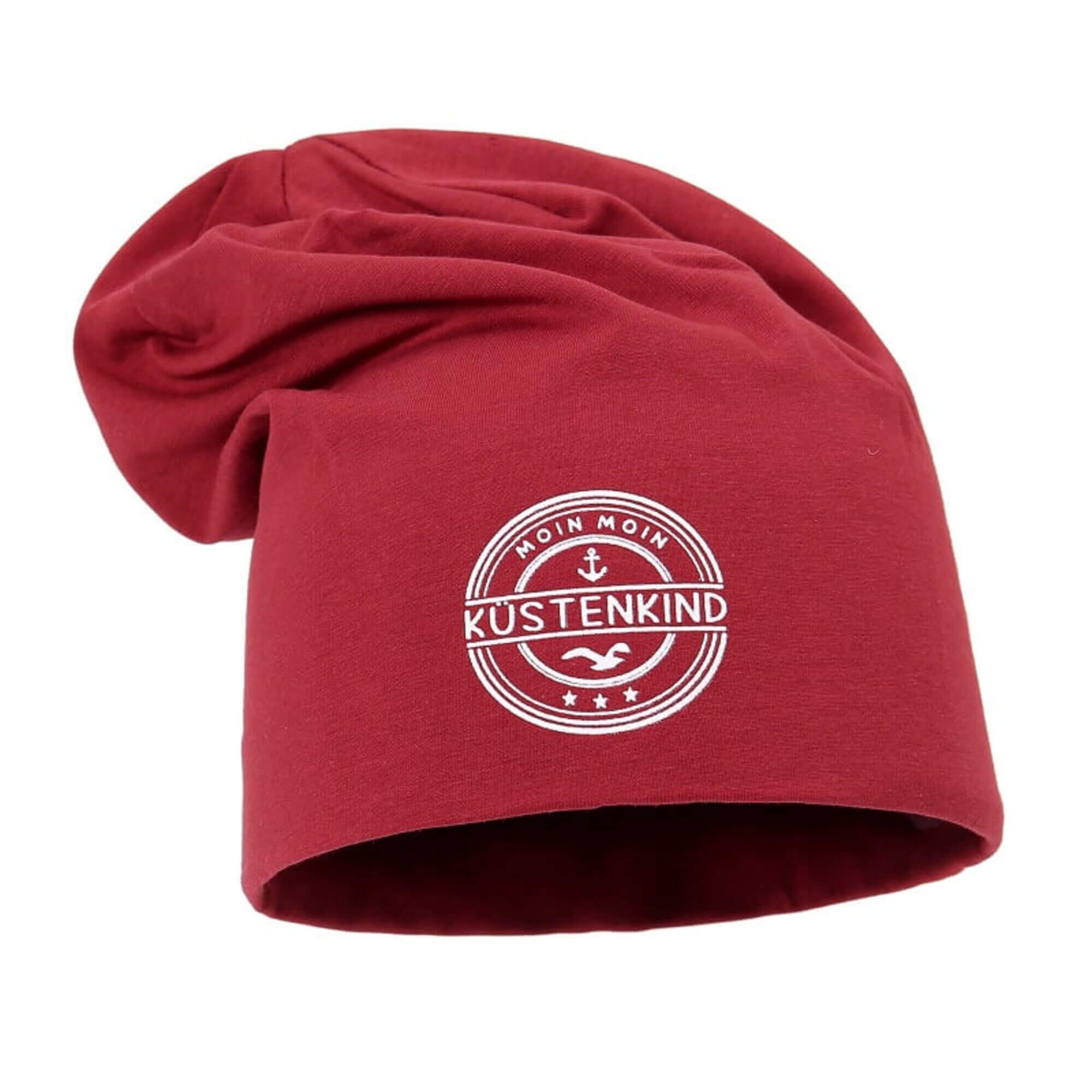 Leoberg Beanie Unisex Mütze Damen Herren - Kopfbedeckung verschiedenen Designs Rot-158044