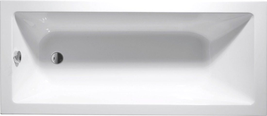 Aqualine Badewanne DOUBRAVA Rechteckwanne 170x70x41cm, weiß, Aqualine-A1770