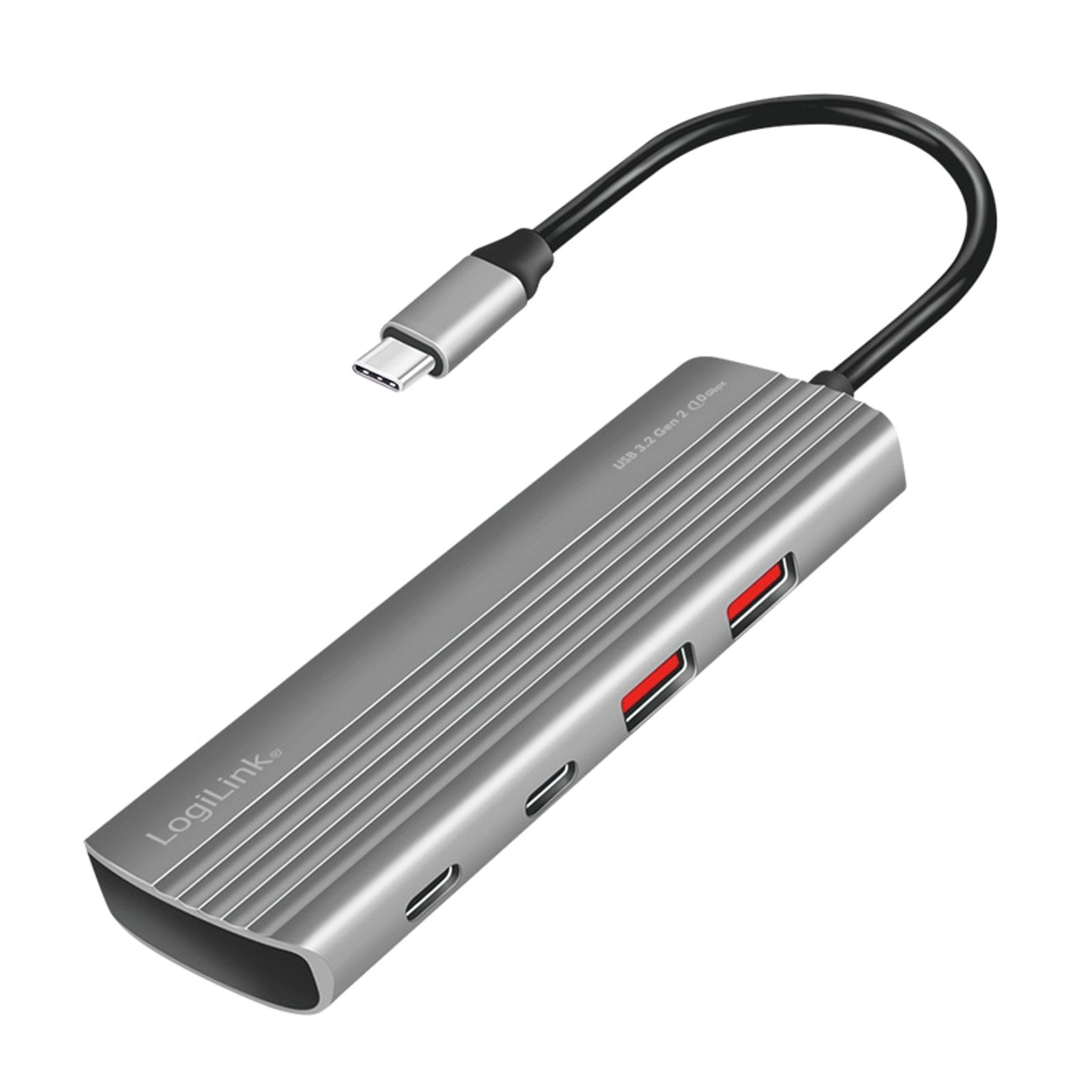 LogiLink USB-Verteiler LOGILINK USB-C-Hub UA0414 7-Port