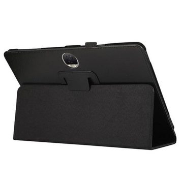 Wigento Tablet-Hülle Für Honor Pad 9 12.1 Zoll Kunst-Leder Hülle Tablet Tasche Case Schwarz