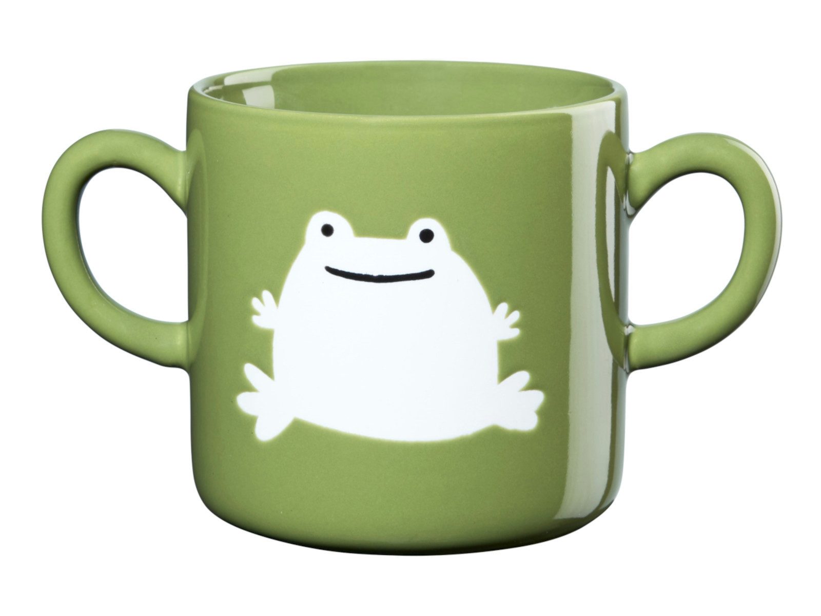 ASA SELECTION Becher Buddies Henkelbecher Frosch 0,25l, New Bone China