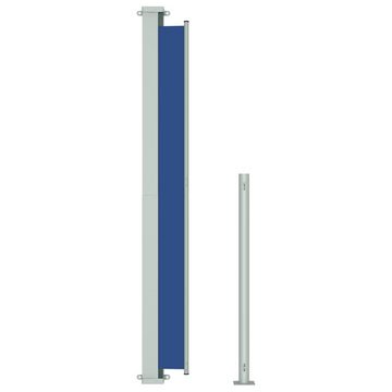 vidaXL Balkonsichtschutz Seitenmarkise Ausziehbar 180x500 cm Blau