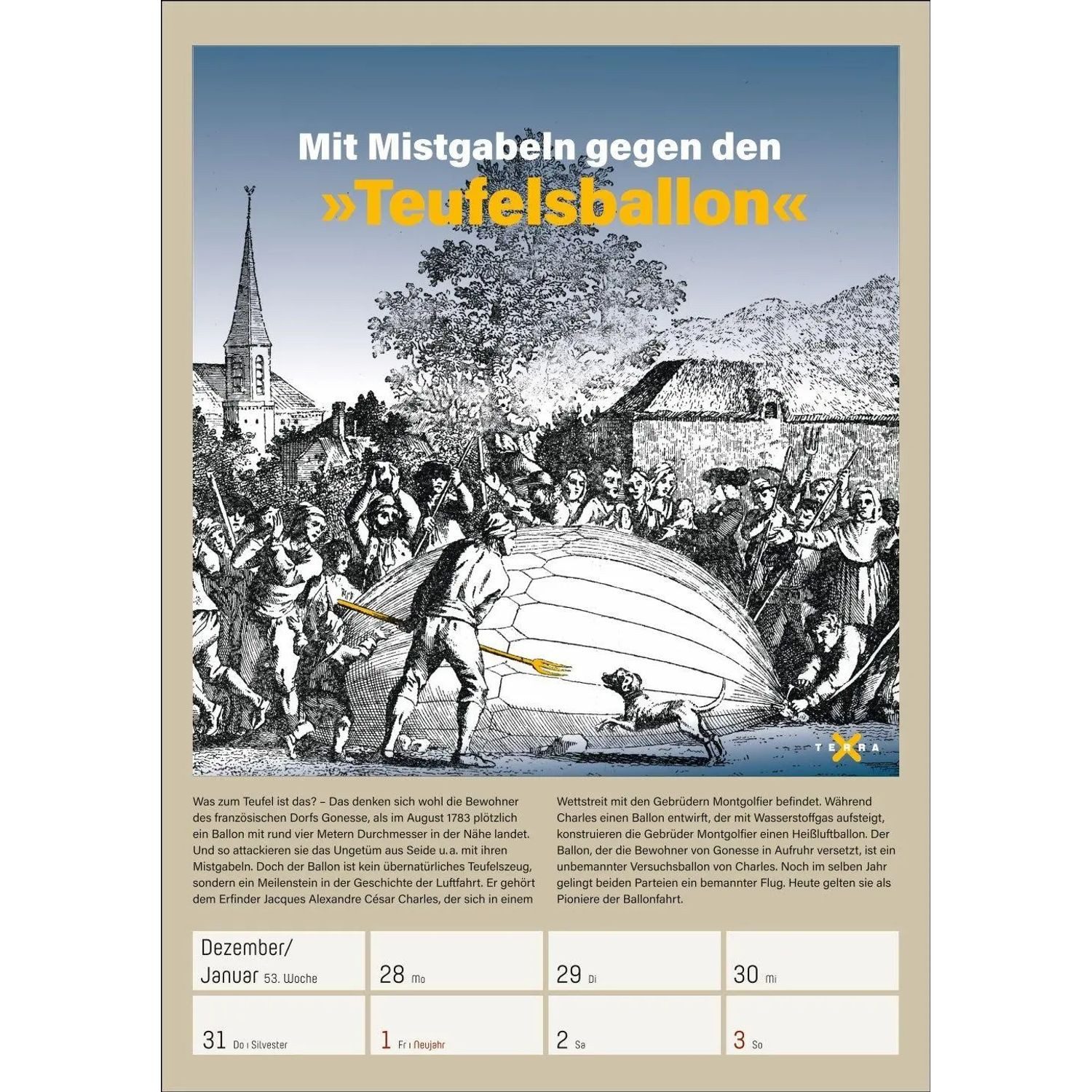 Harenberg Kalender Verlag Wandkalender Terra X History Wochenplaner 2027