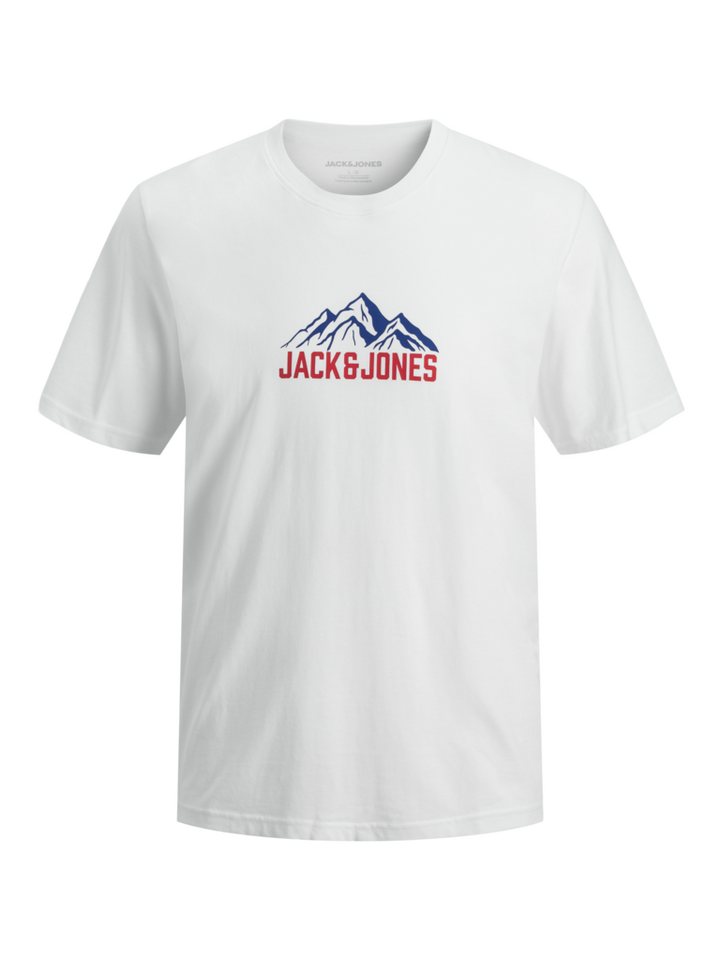 Jack & Jones T-Shirt JJROCHE TEE SS CREW NECK Baumwolle, regular fit