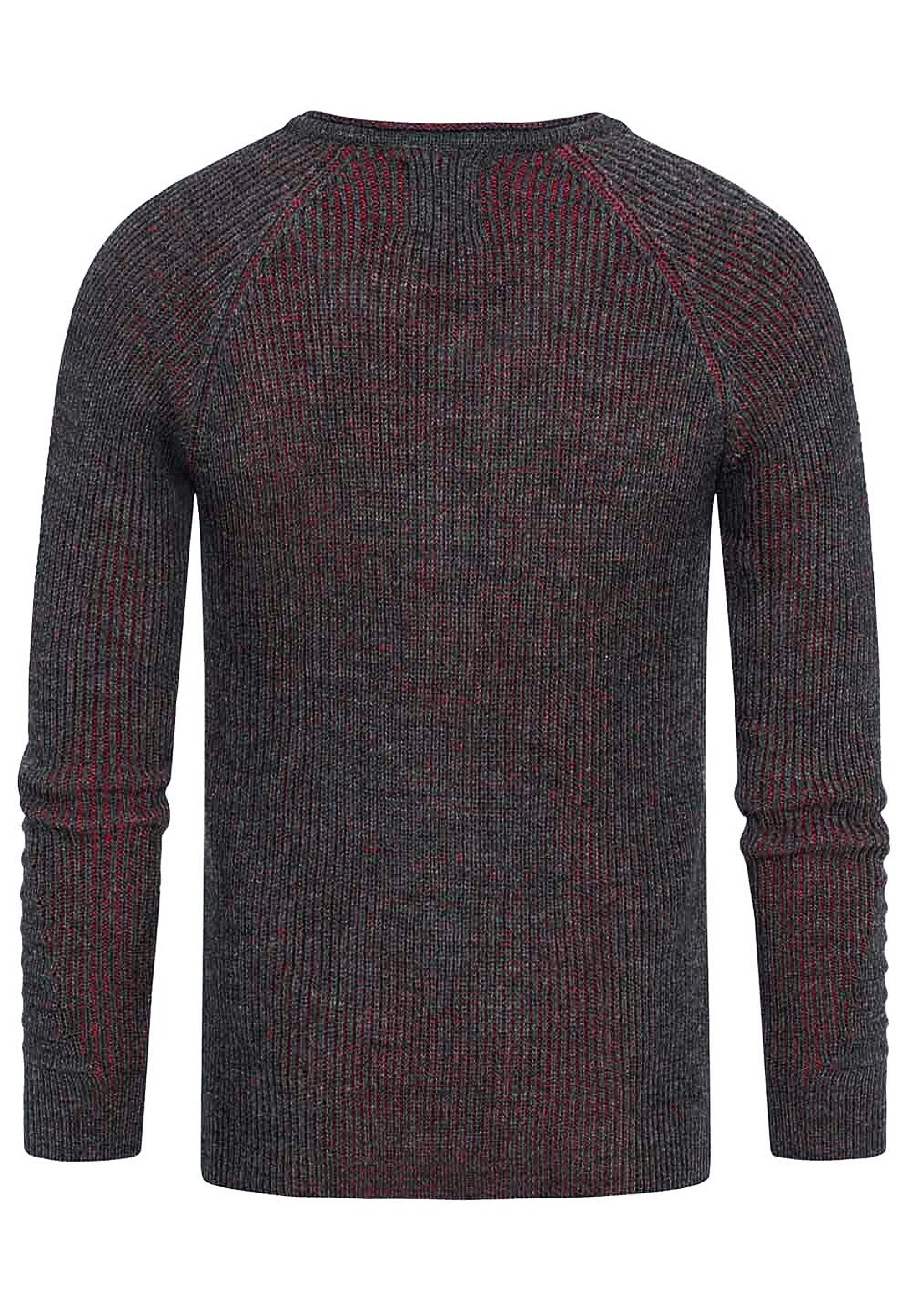 Rusty Neal Strickpullover mit ausgefallenem Strickmuster