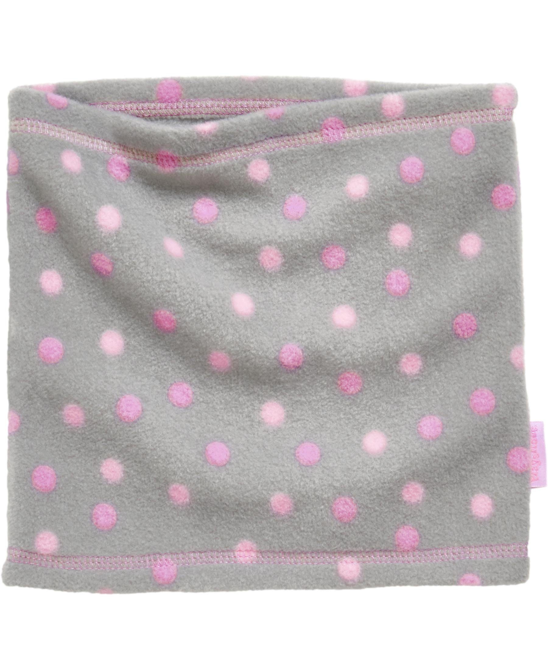 Playshoes Schlupfmütze Fleece-Schlauchschal Punkte