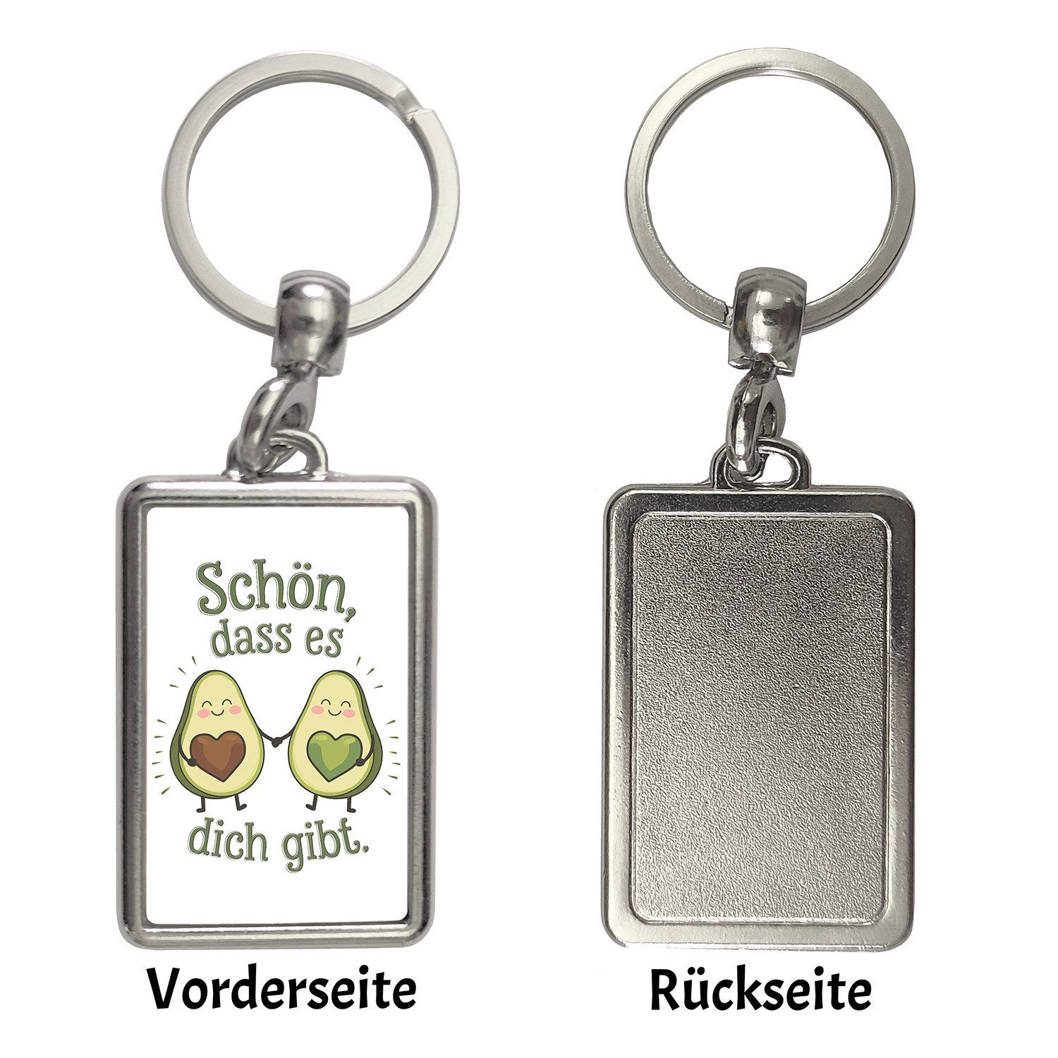 speecheese Schlüsselanhänger Avocado Herzkerne Schlüsselanhänger Schön günstig online kaufen