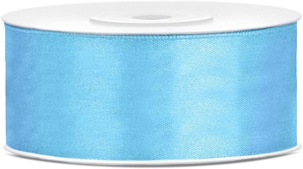 partydeco Satinband 25 m x 25 mm Rolle Geschenkband Schleifenband Dekoband Satin Band