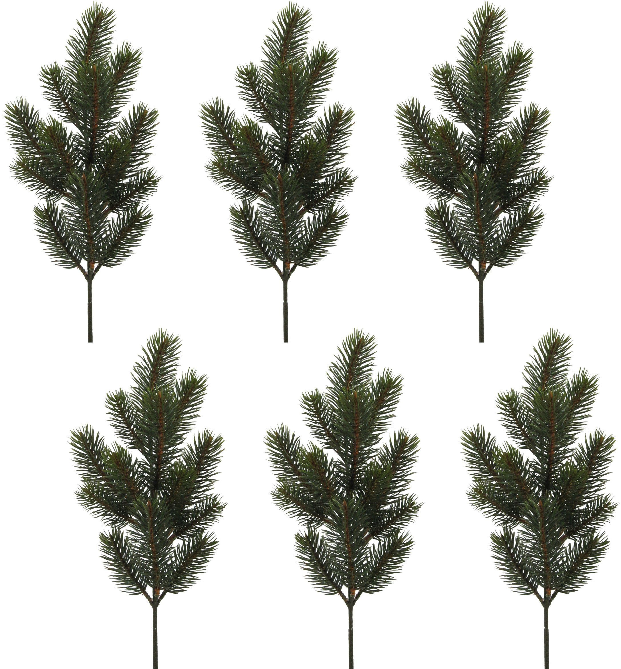 Winterliche Kunstpflanze Weihnachtsdeko Tanne, Creativ green, günstig online kaufen