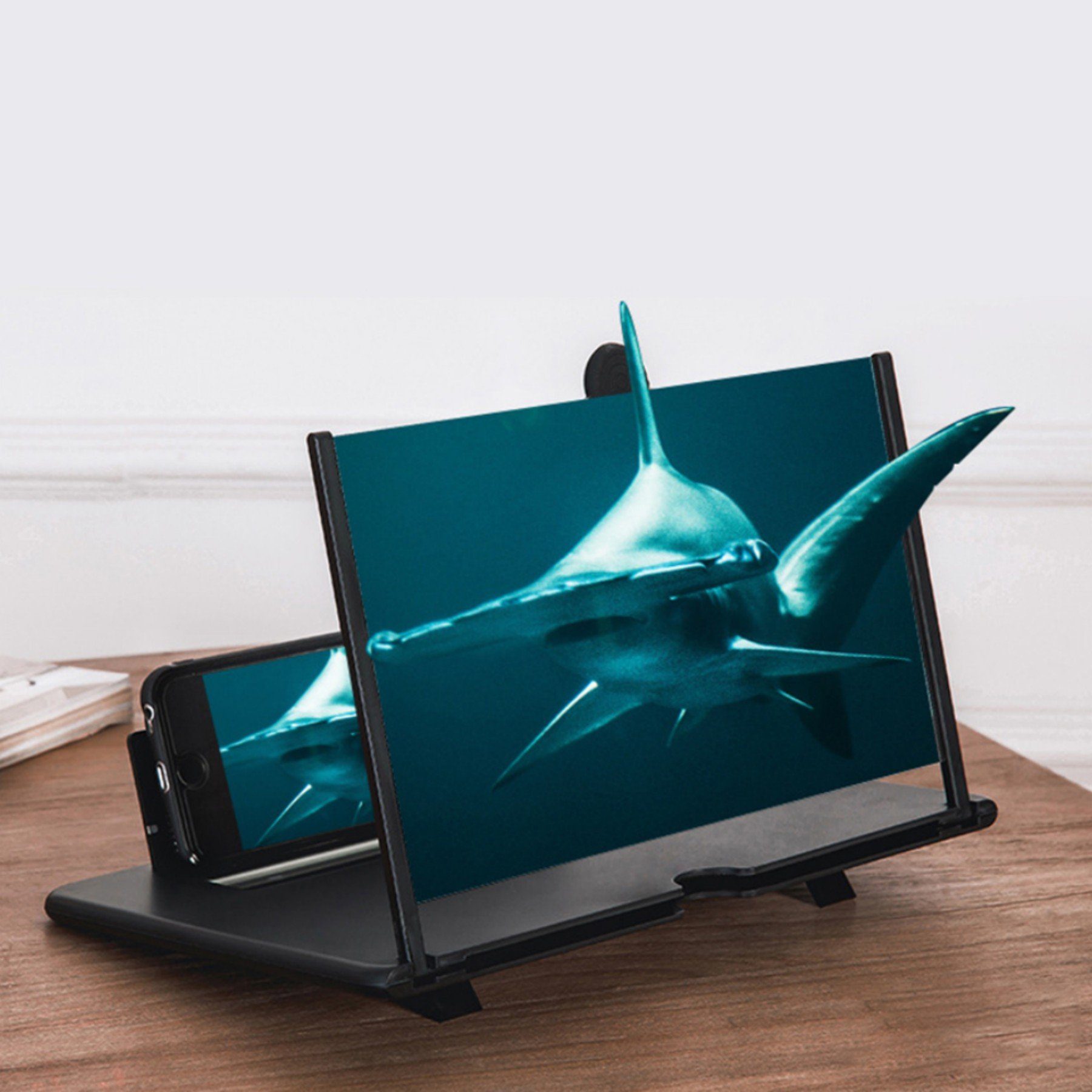 Handy Bildschirmlupe – Portabler 3D-Vergrößerer Für Videos, Spiele & Mehr