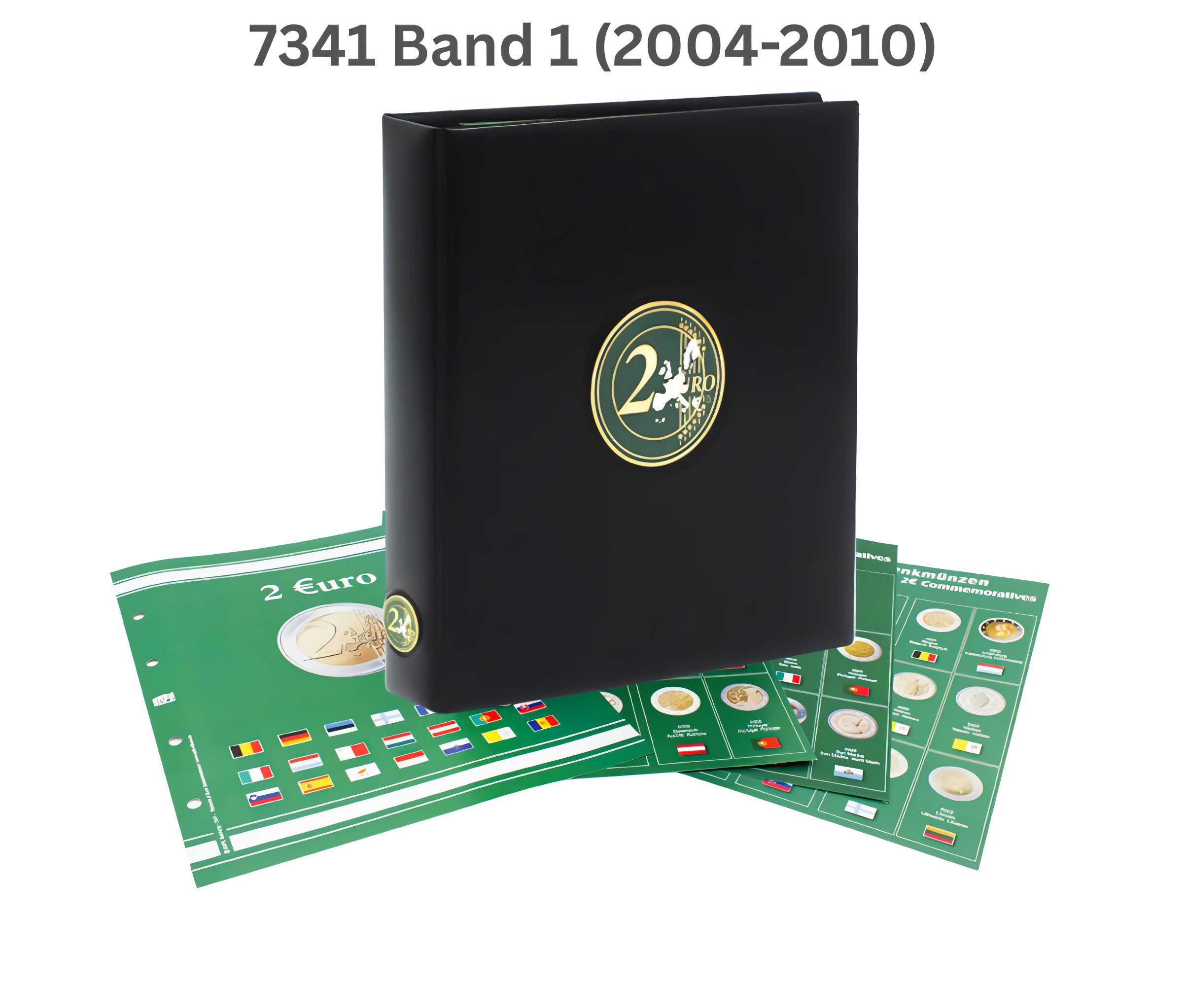 Safe-Album Münzetui SAFE 7341 (2004–2025) Premium-Münzenalbum für 2 Euro Gedenkmünzen