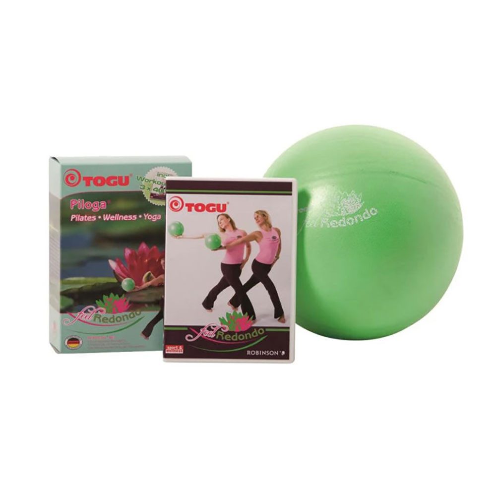 Togu Gymnastikball Gymnastikball Togu Redondo 26 cm Grün mit Übungs-DVD 1 Stk.