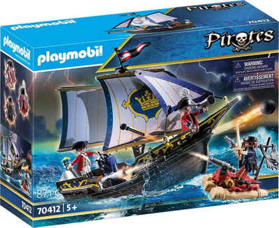 Playmobil® Spielzeug-Boot »PLAYMOBIL® 70412 - Pirates - Rotrocksegler«