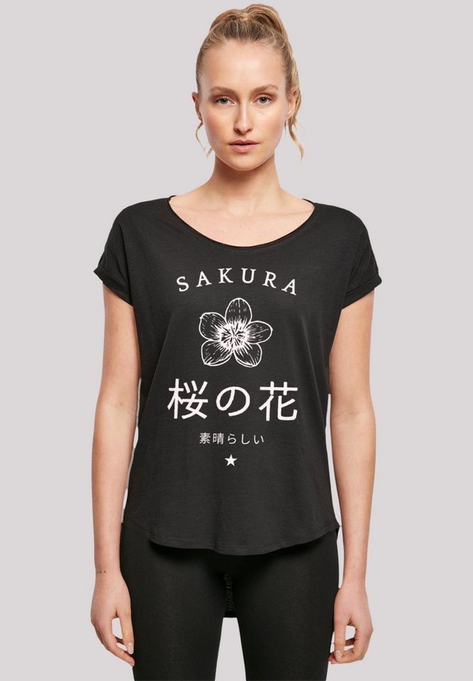 F4NT4STIC T-Shirt Sakura Flower Japan Print