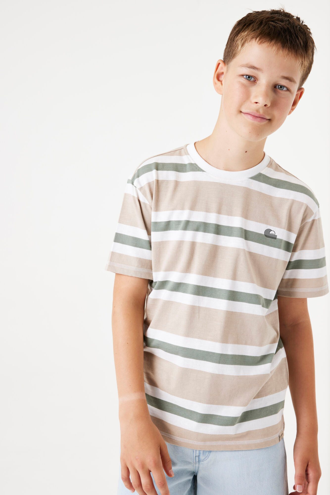 Garcia T-Shirt mit Brust Print for günstig online kaufen