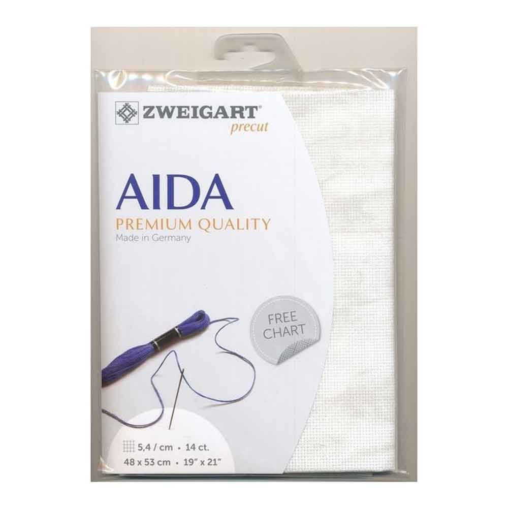 Zweigart Kreativset AIDA Zweigart Precute 14 ct. Stern-Aida 3706 Farbe 1079 Vintage Dune, (embroidery kit by Marussia)
