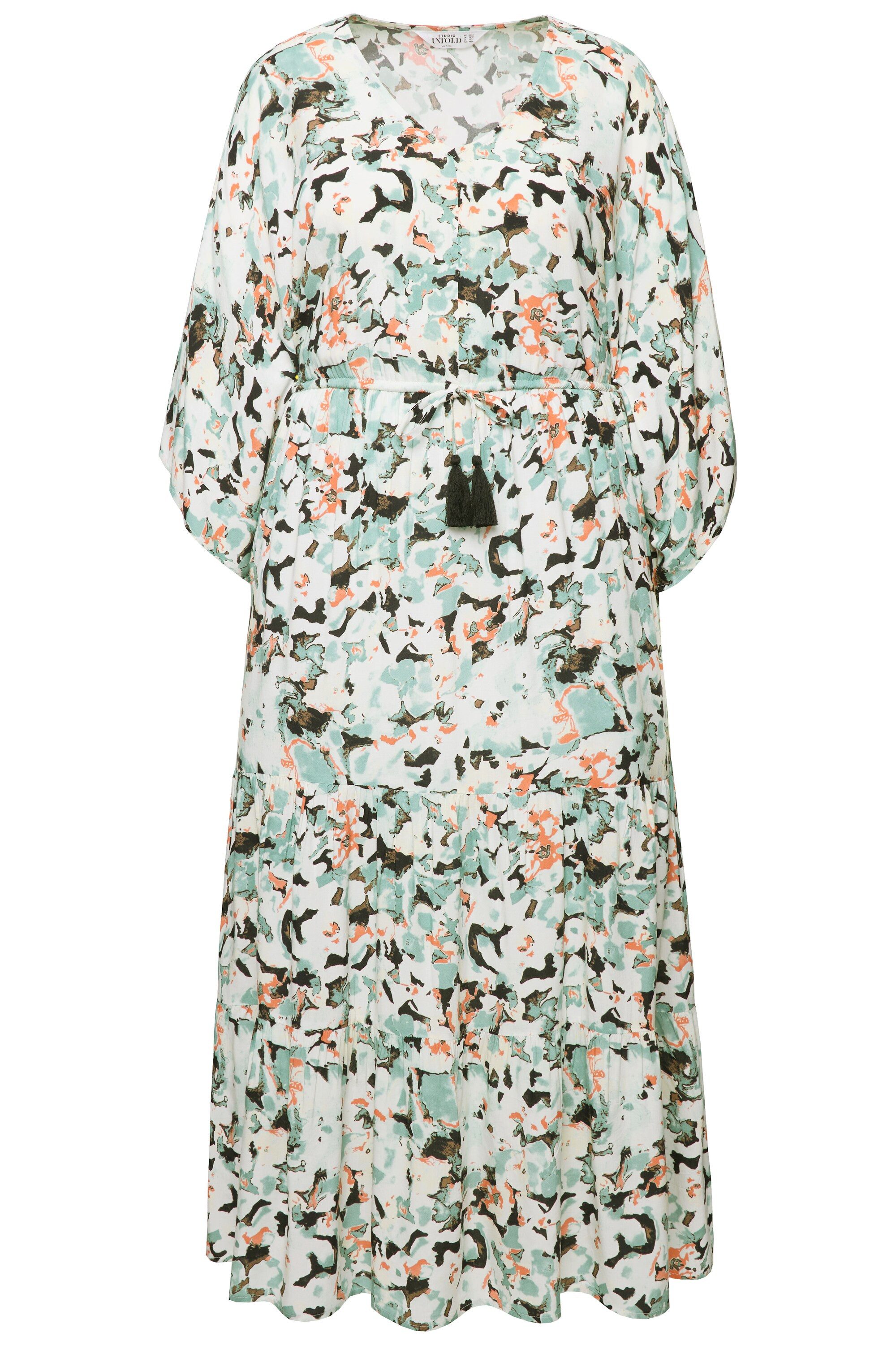 Studio Untold Maxikleid Maxikleid A-Line Kimono-Style günstig online kaufen