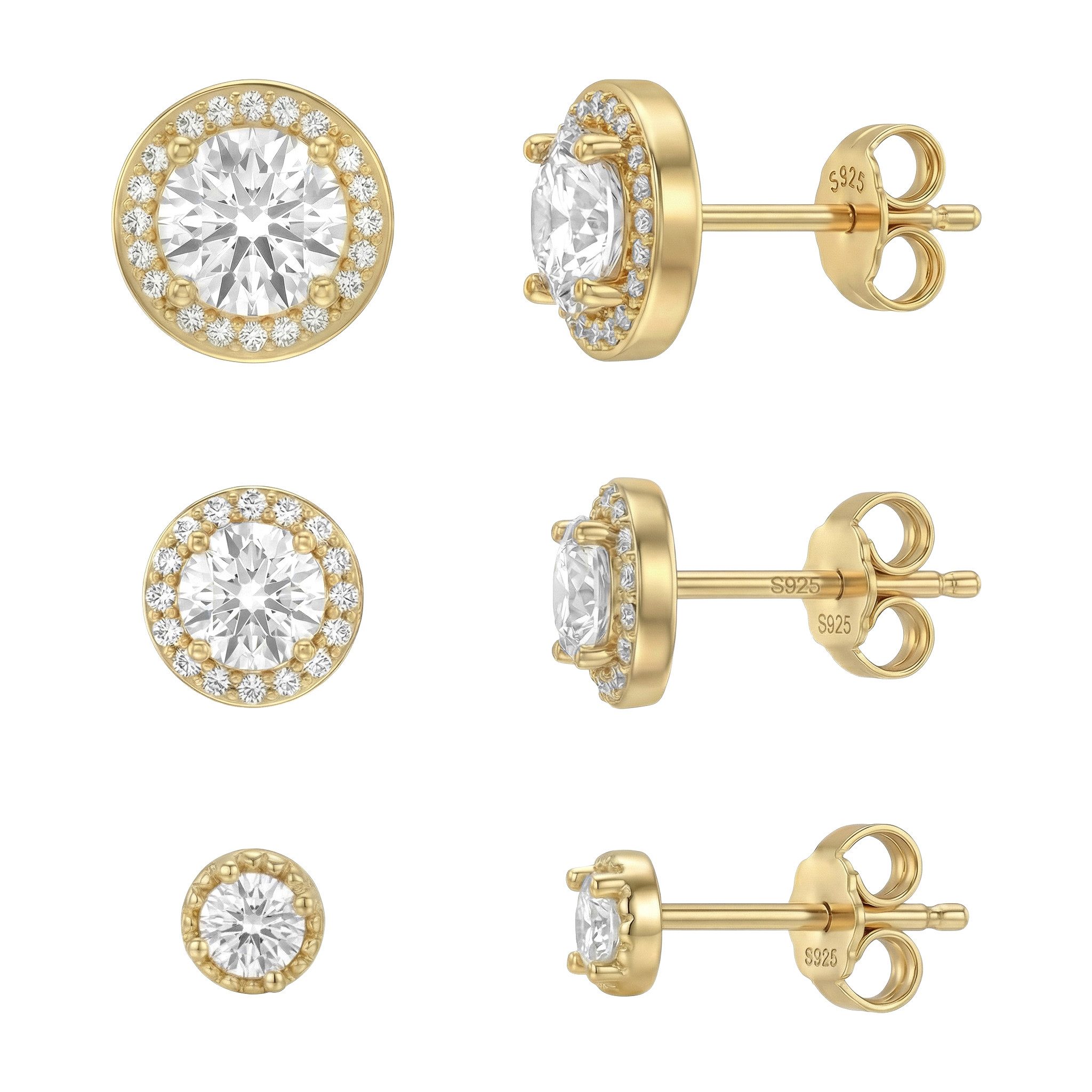 Sofia Milani Schmuckset Kreis (6 Teile)