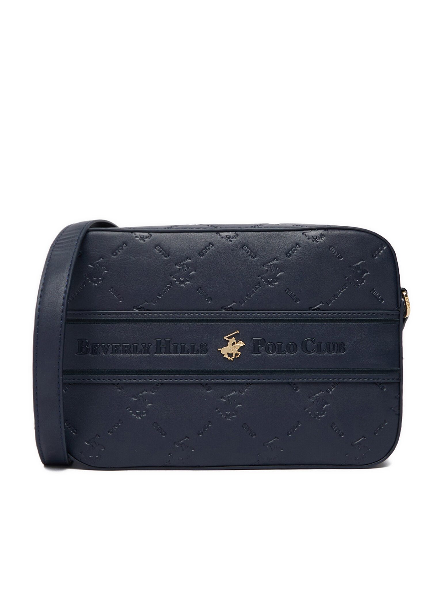 BEVERLY HILLS POLO CLUB Handtasche Beverly Hills Polo Club Damenhandtasche Marineblau BEVERLY HILLS POLO