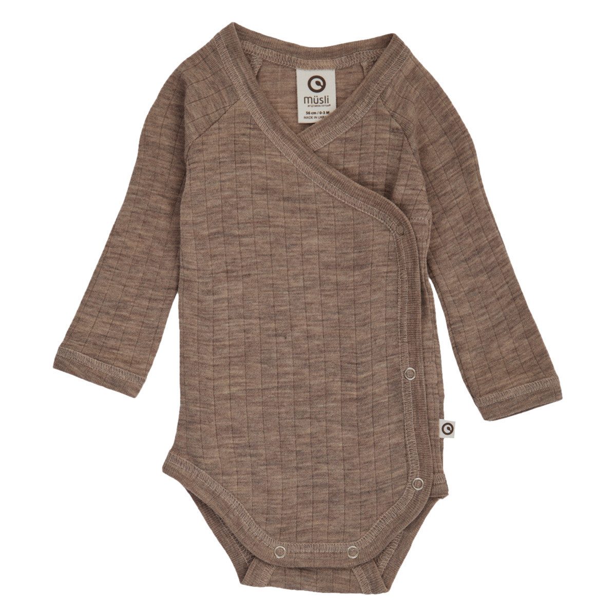 Müsli by GREEN COTTON Langarmbody 1582063900 Unisex Kinder (1-tlg) Langarm Einteiler, Body, Longsleeve-Body, Bodysuit, Stretchbody