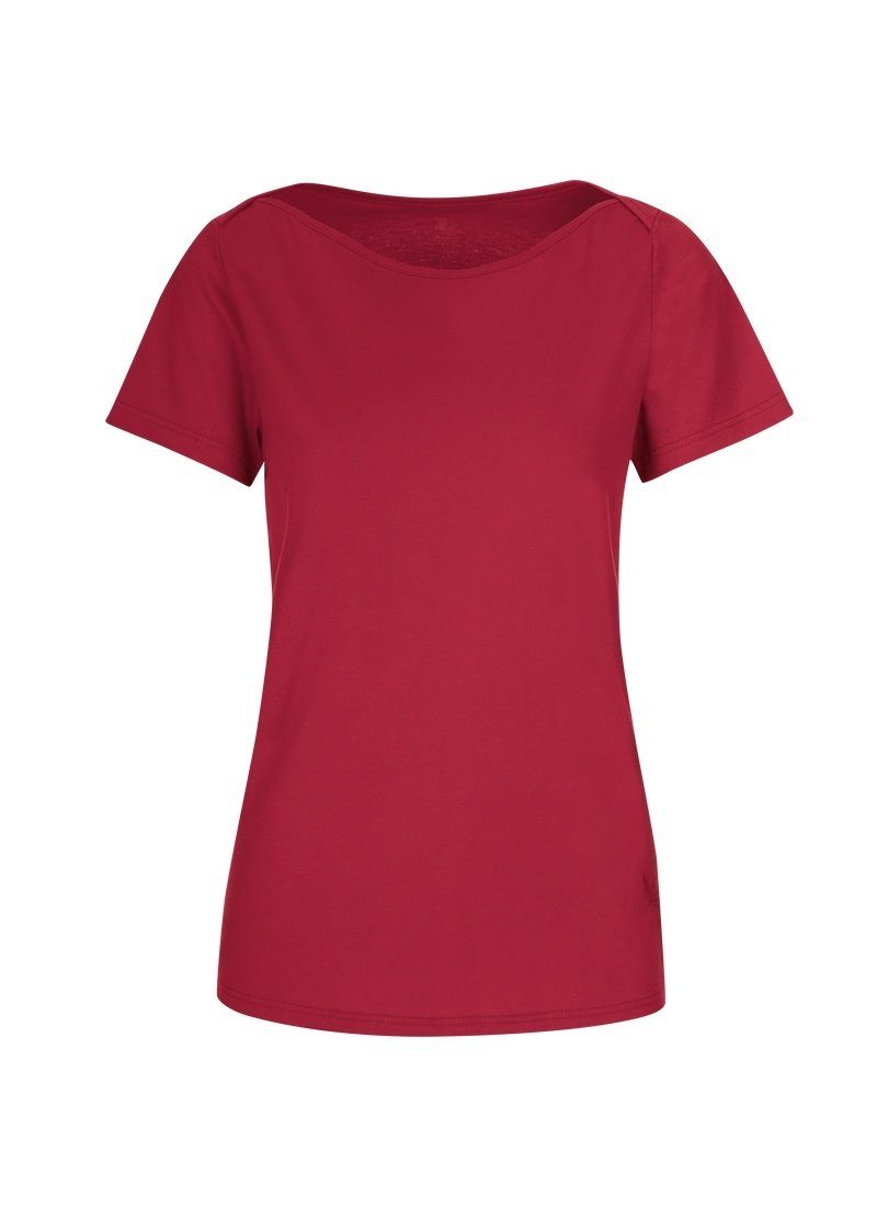 TRIGEMA Trigema rubin-C2C Damen T-Shirt T-Shirt in Öko-Qualität Schickes