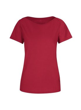 Trigema T-Shirt TRIGEMA Schickes Damen T-Shirt in Öko-Qualität (1-tlg)