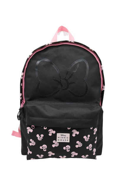 Disney Minnie Mouse Kinderrucksack Rucksack Minni Mouse Tasche Backpack für Schule, Freizeit