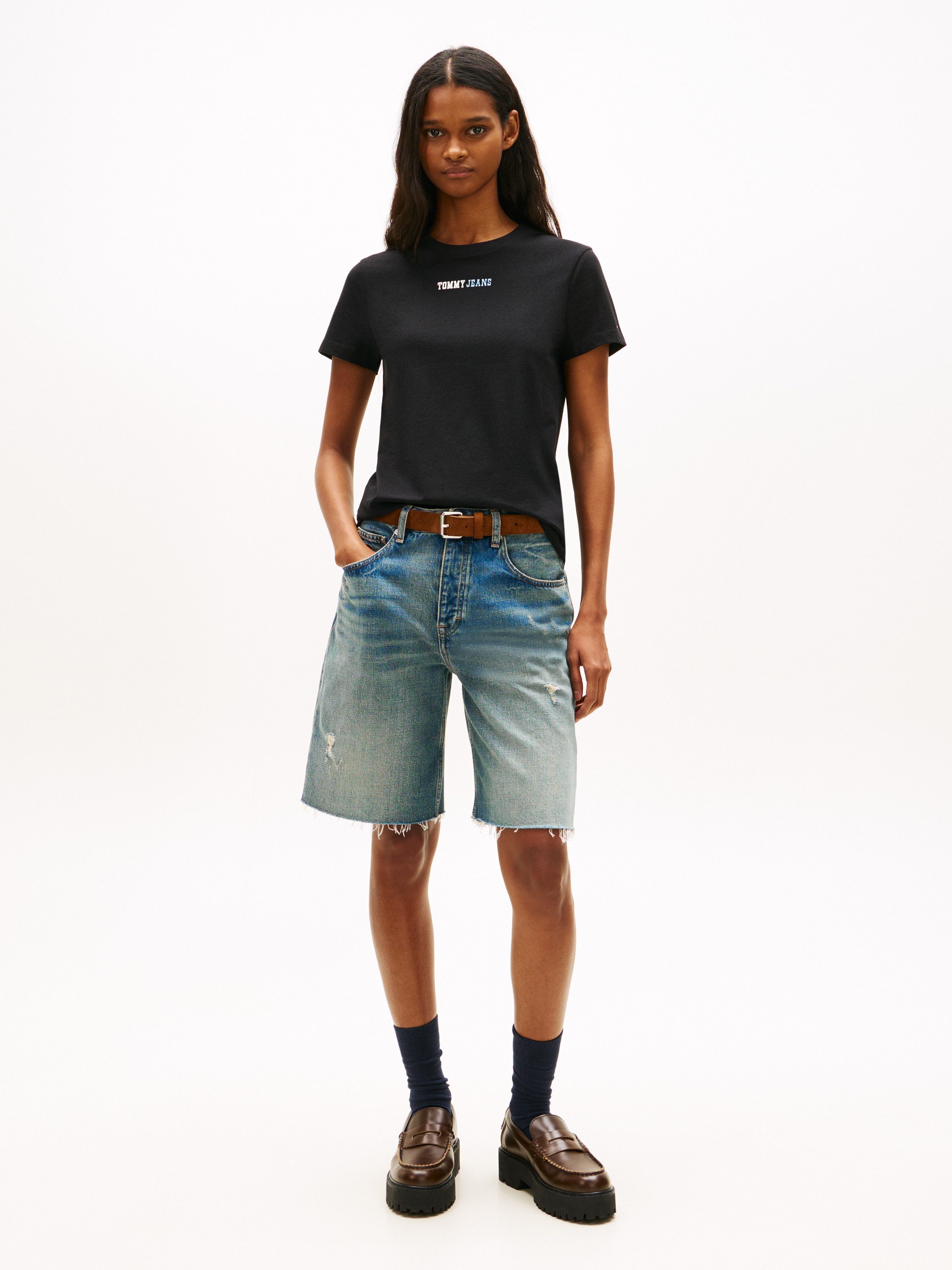 Tommy Jeans Kurzarmshirt TJW REG ESSENTIAL LOGO 2 TEE EXT