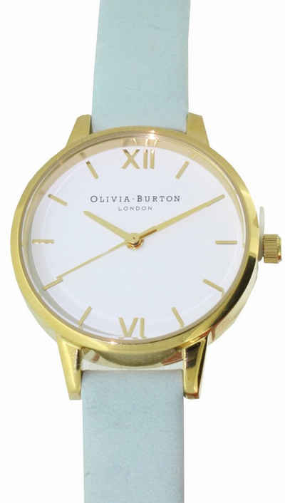 OLIVIA BURTON Quarzuhr OB16MDW37 White Dial Gold & Sage Watch