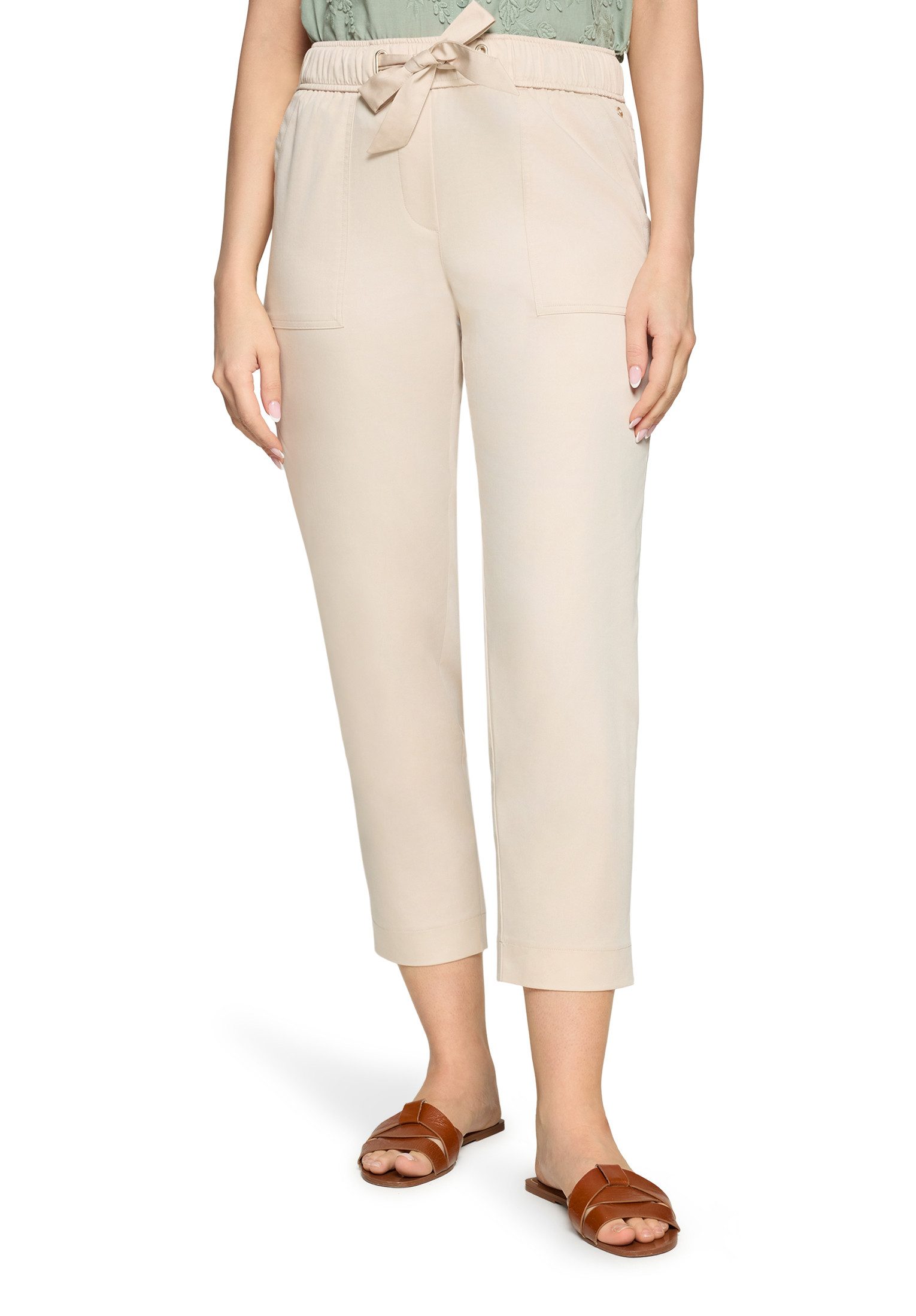 Betty&Co Stoffhose Damen mit elastischem Bund Material