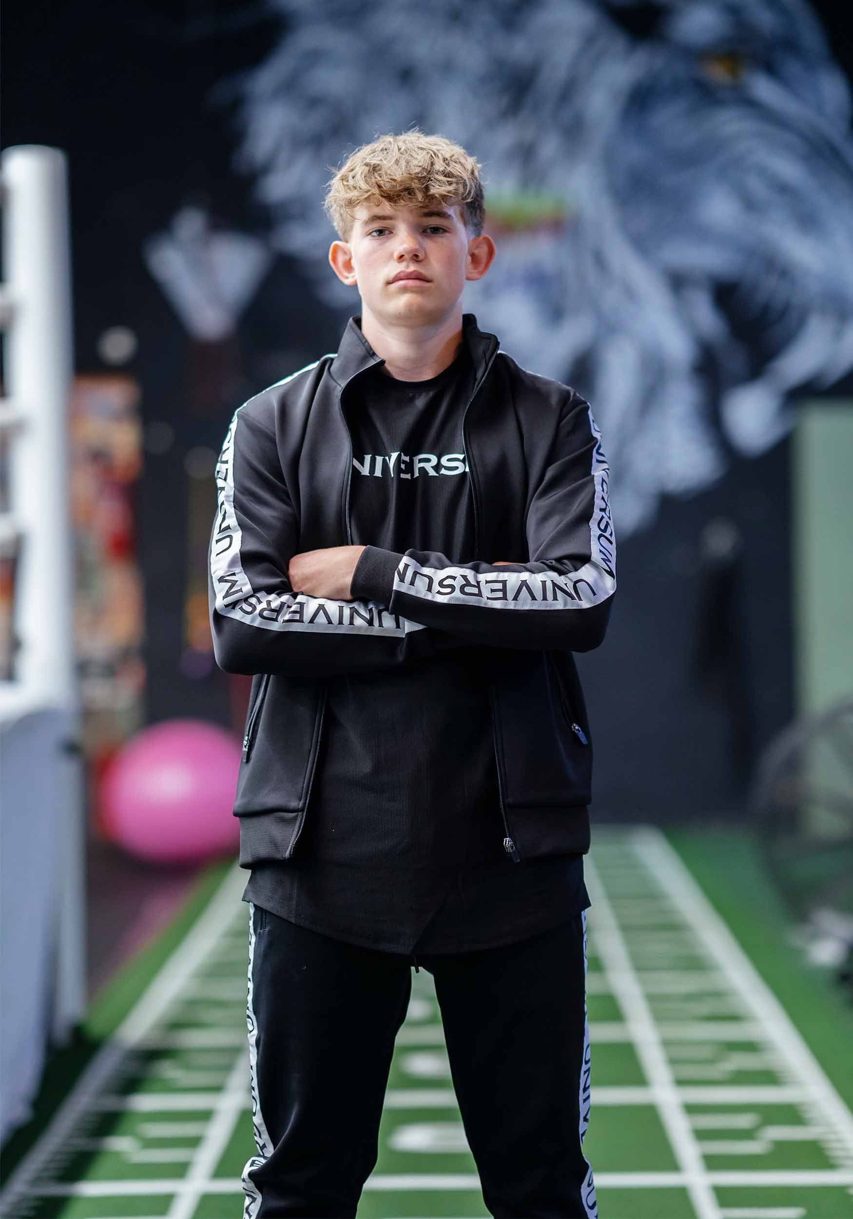 Universum Sportwear Jogginganzug Logo Side Stripe günstig online kaufen