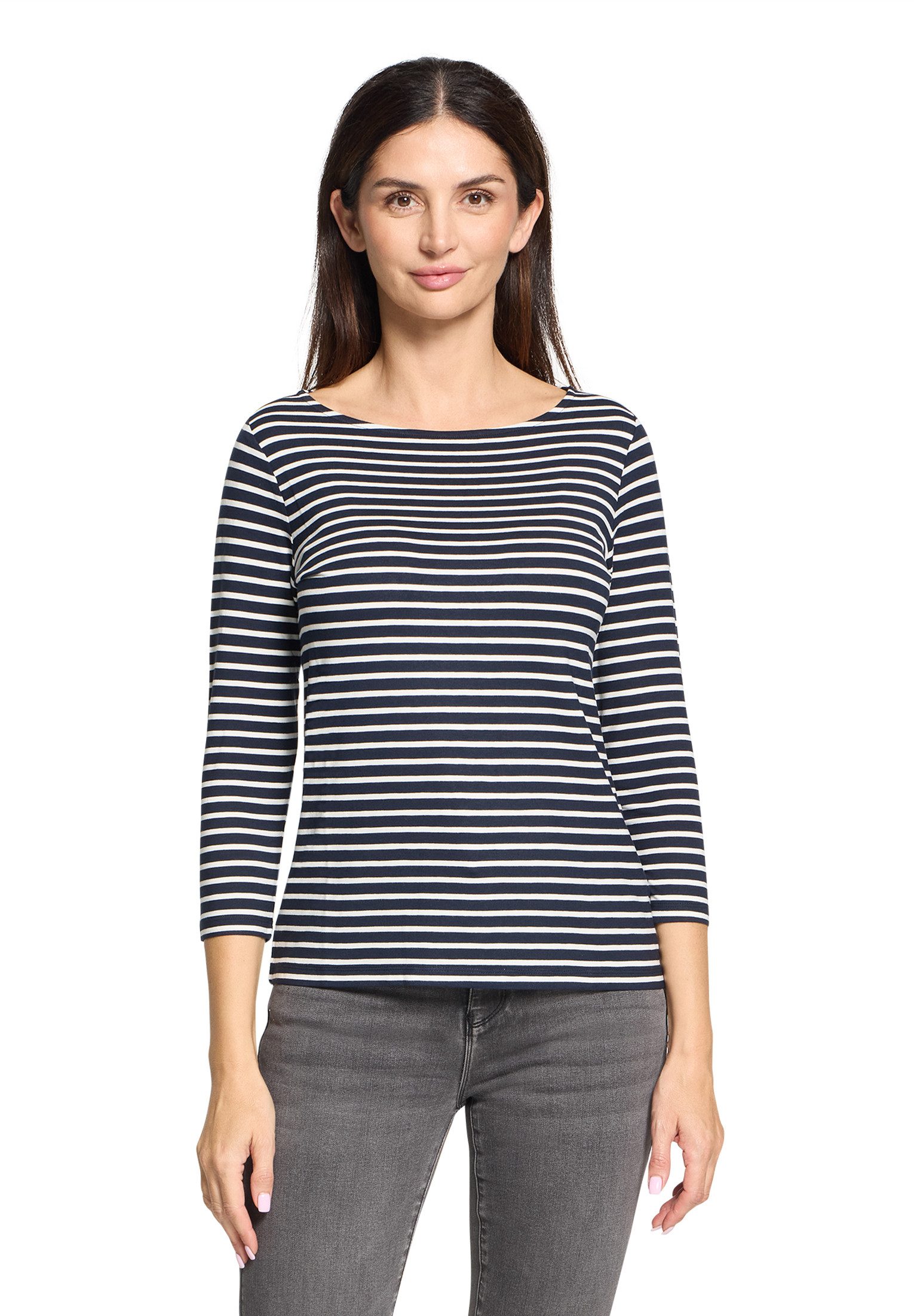 Betty Barclay 3/4-Arm-Shirt Damen mit Ringel (1-tlg) günstig online kaufen