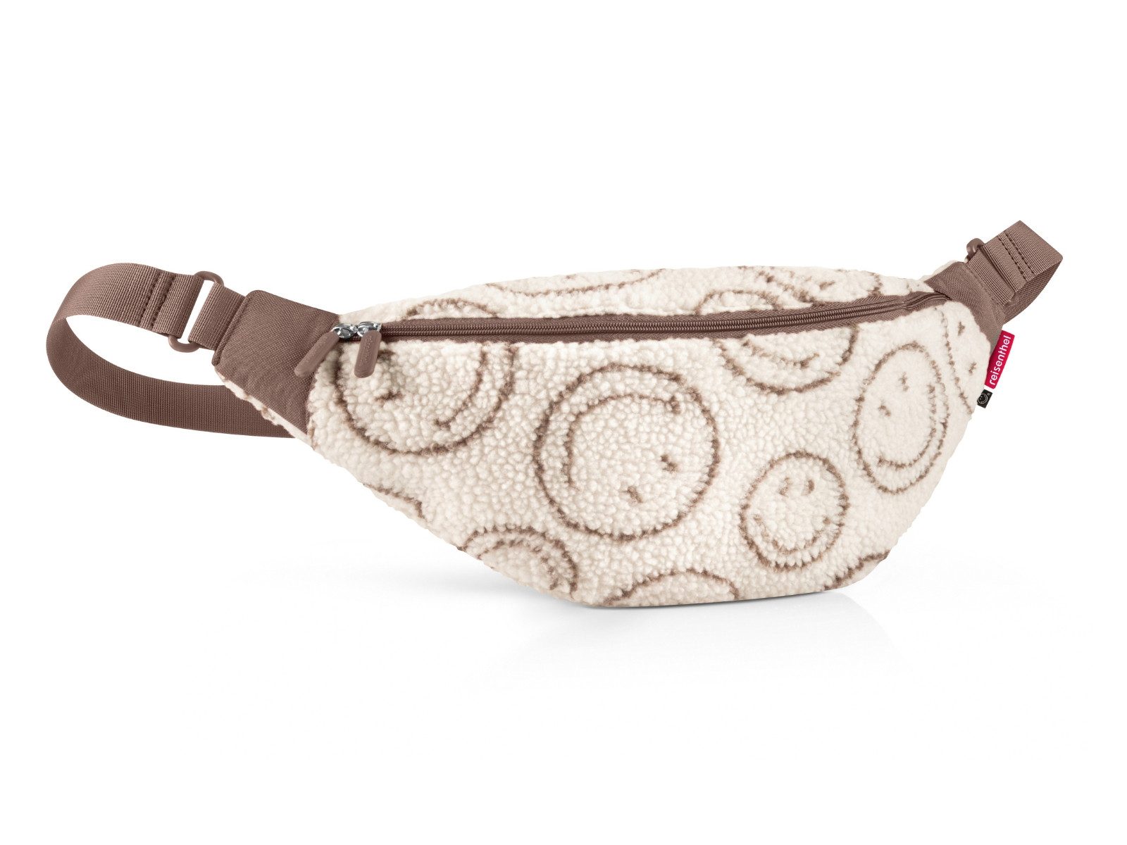 REISENTHEL® Bauchtasche city beltbag smiley® teddy chocolate – Bild 2 von 5