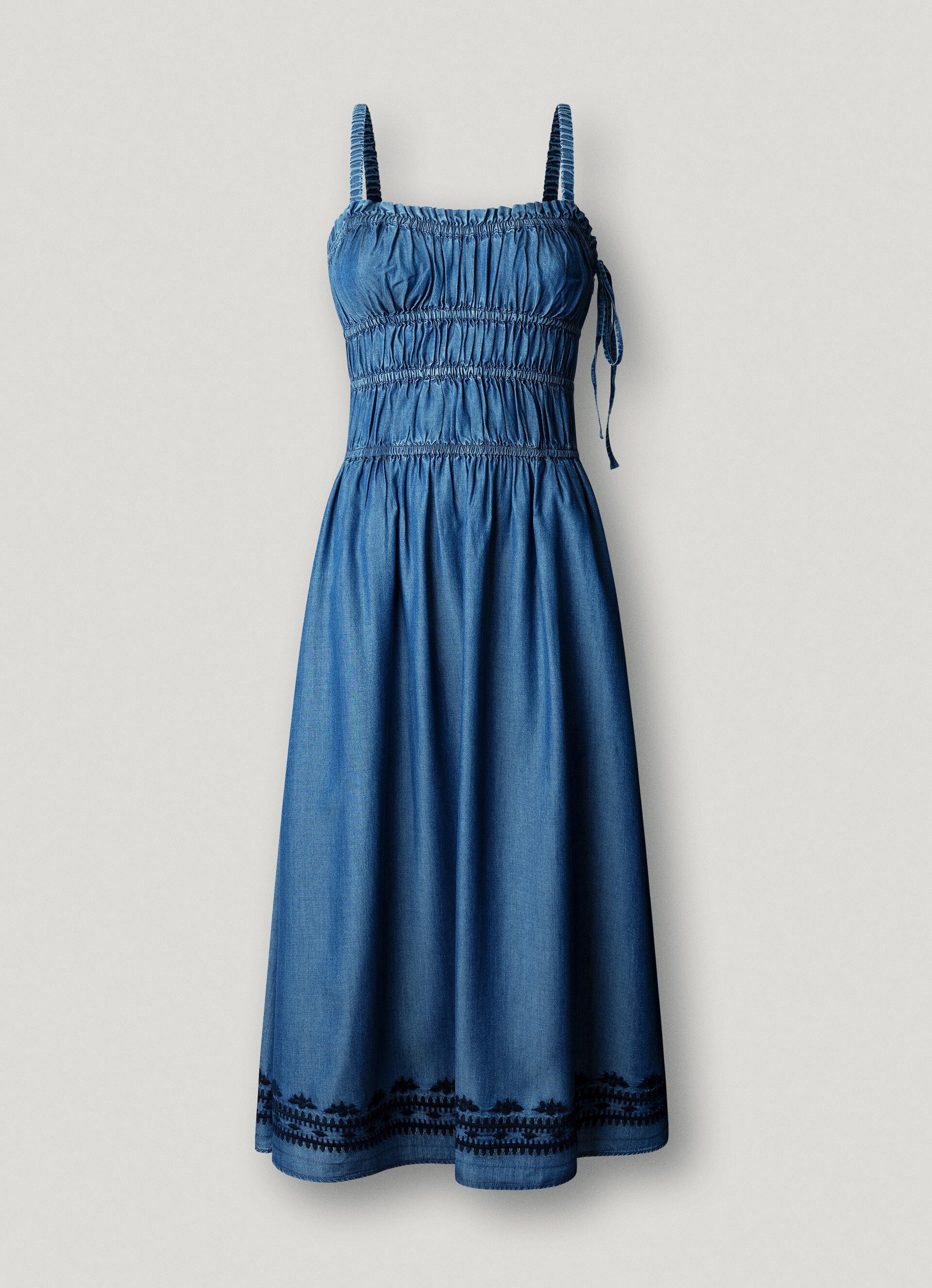 Pepe Jeans Midikleid CASS TENCEL DRESS