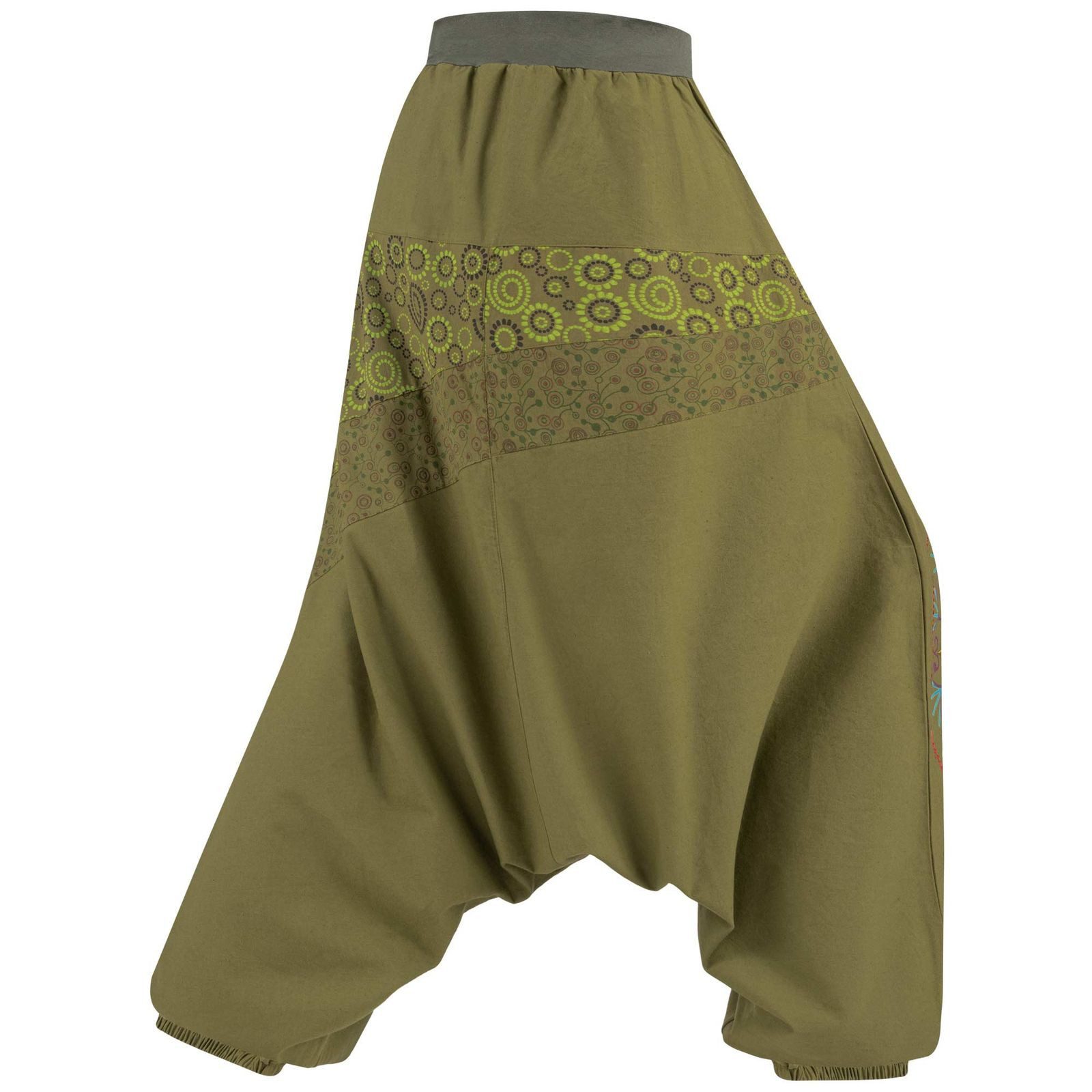 Haremshose Kunst&Magie Bunte Ibiza Style Haremshose Baumwolle Wellnesshose Boho