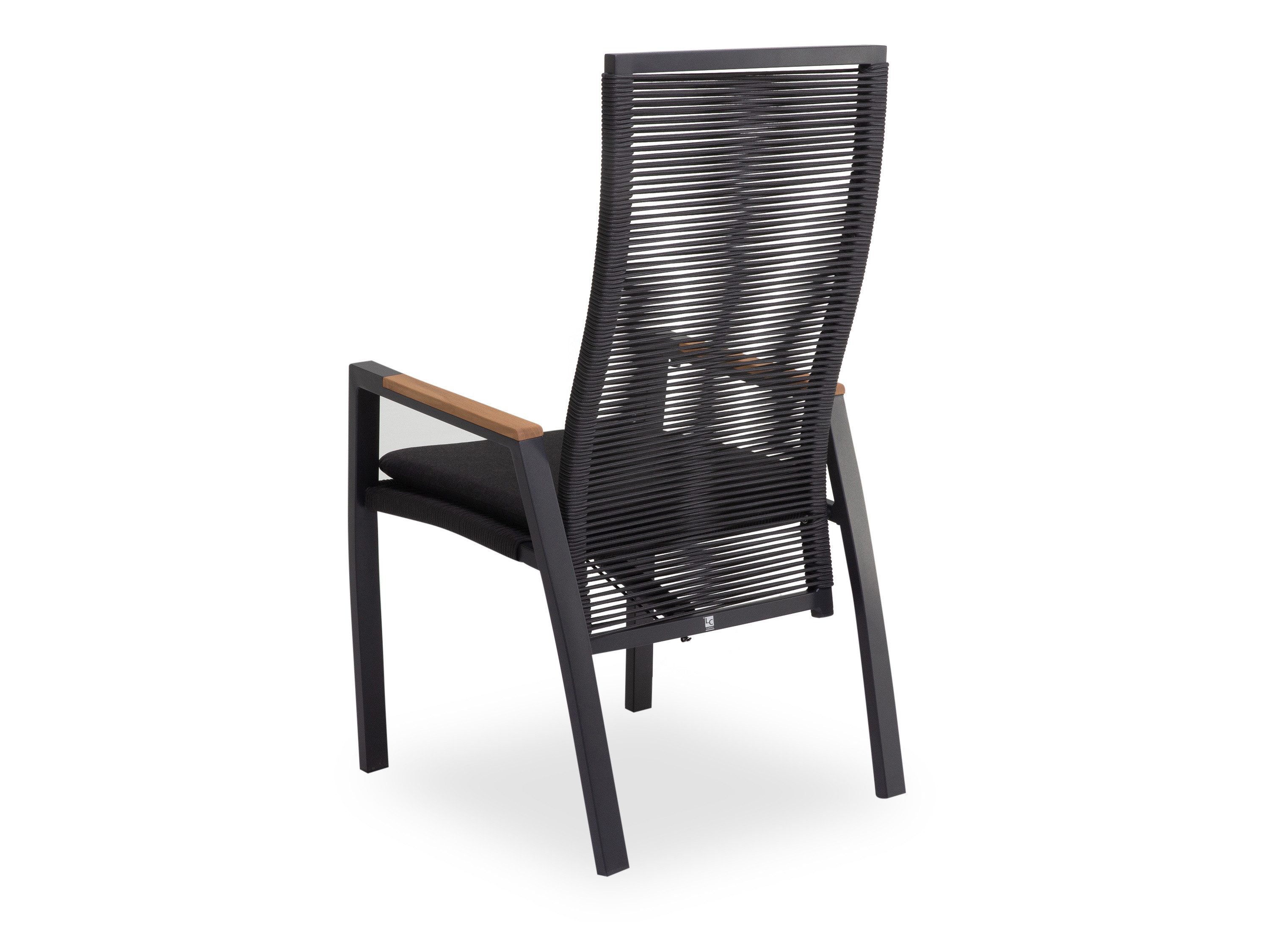 casa NOVA Gartenstuhl casa NOVA Gartenstuhl KUMASO BHT 63x107x57 cm grau Stapelstuhl