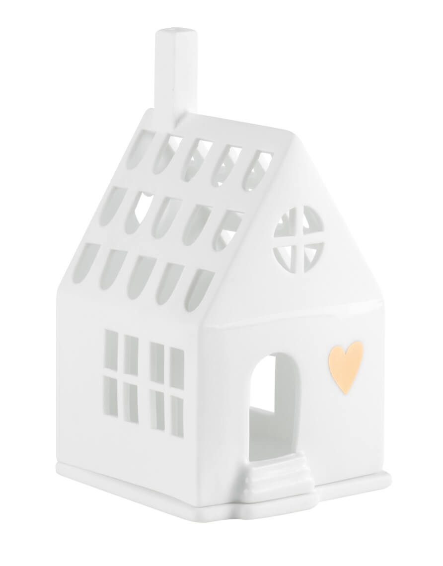 Windlicht Lichthaus Home is where the heart is