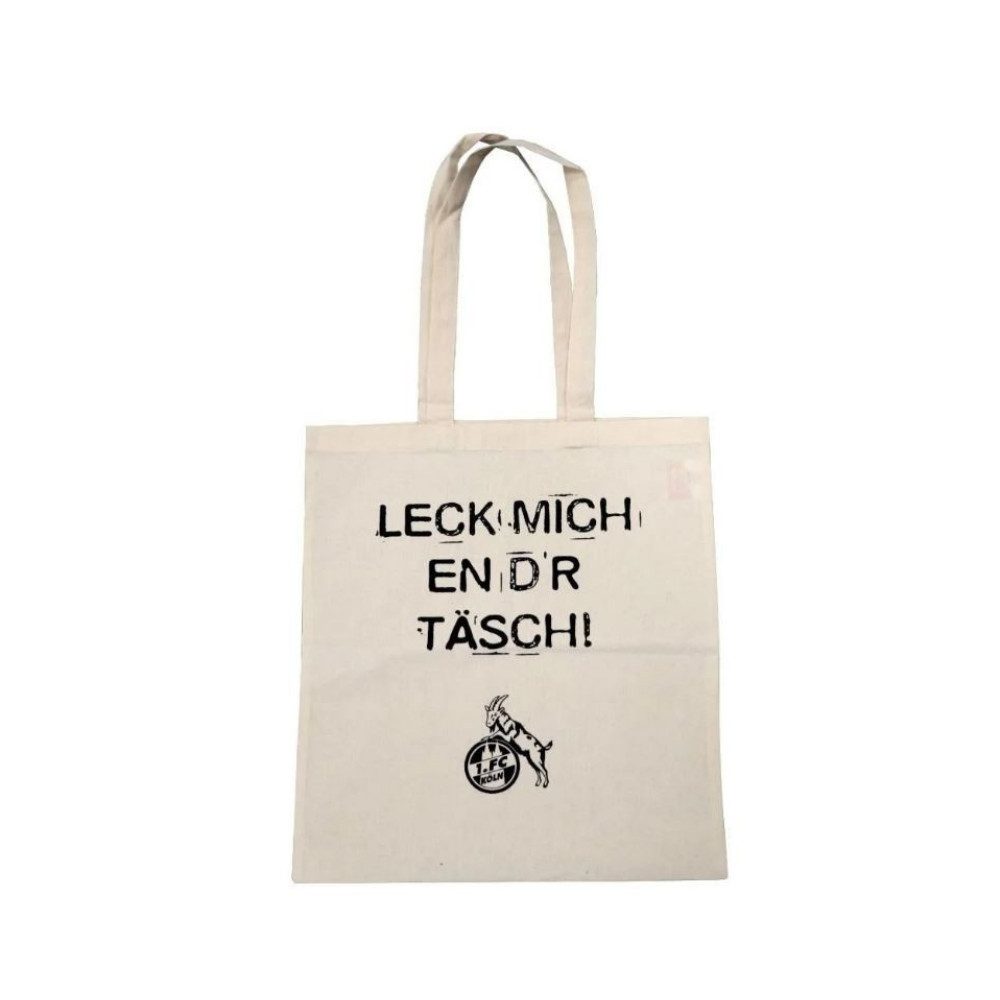 VertriebsArena GmbH Tragetasche 1. FC Köln Stoffbeutel "Leck mich en dÍr Täsch"
