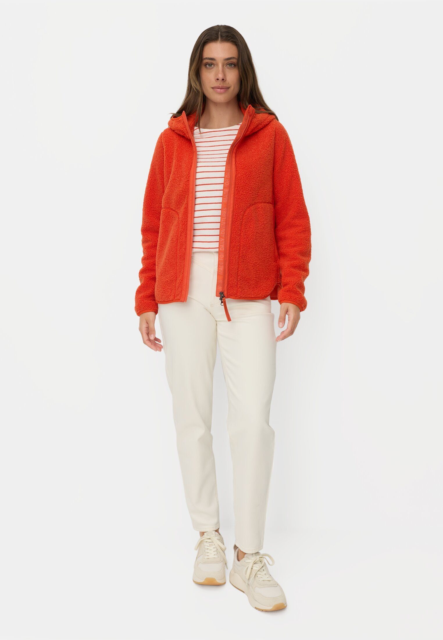 camel active Kurzjacke mit wärmenden Taschenfutter Langarm