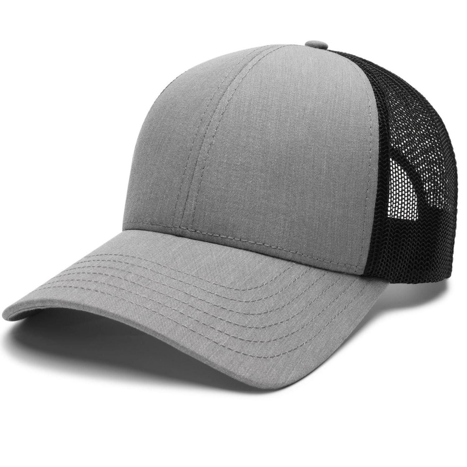 LuxusKollektion Trucker Cap Trucker Cap Herren Damen Netzstoff Einheitsgröße Grau+Schwarz Mesh